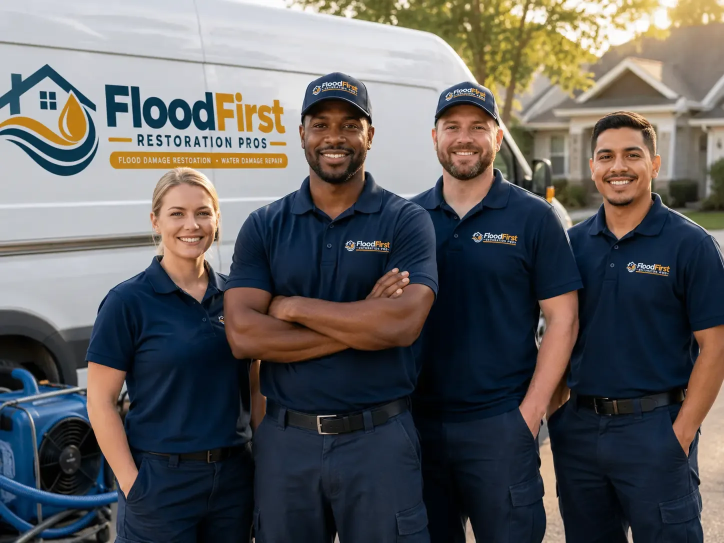 Flood Damage Restoration company in Temperanceville, VA